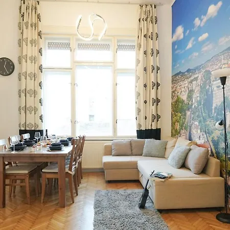 Lägenhet Homebase 3bedrs 2baths Jewish Quarter Budapest